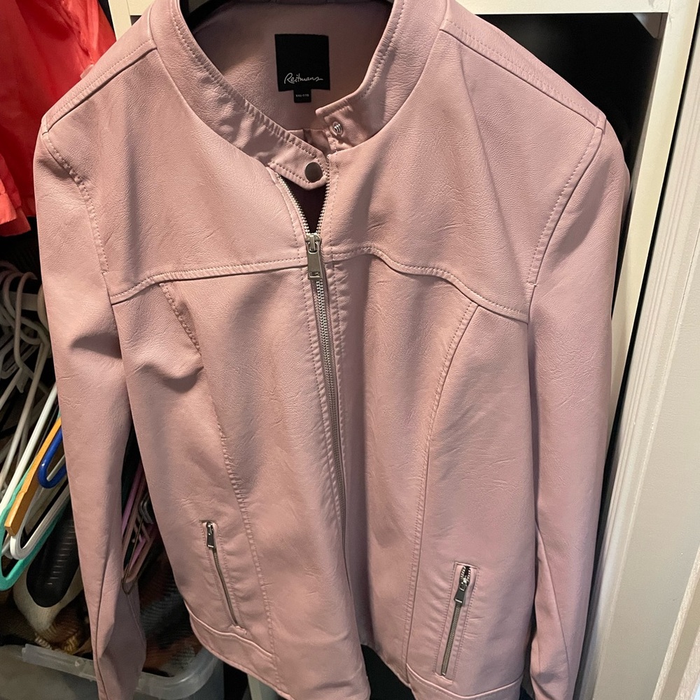 Pleather jacket